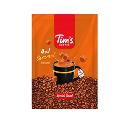 تیمز کافی میکس 1*4 پاکتی (با طعم کارامل)